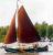 De zeeschouw met de naam 'Vrouwe Willemijn' onder zeil (1984-1991)